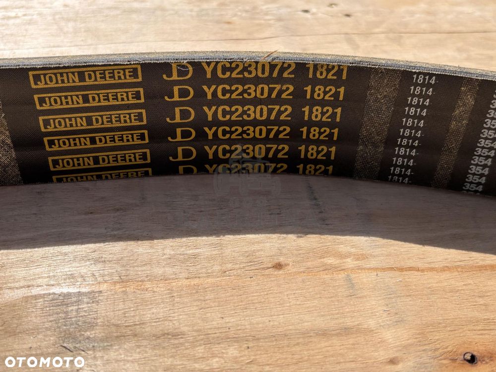 John Deere YC23072 Pasek klinowy, długość użytkowa 1845 mm (72,6 cala) - 2