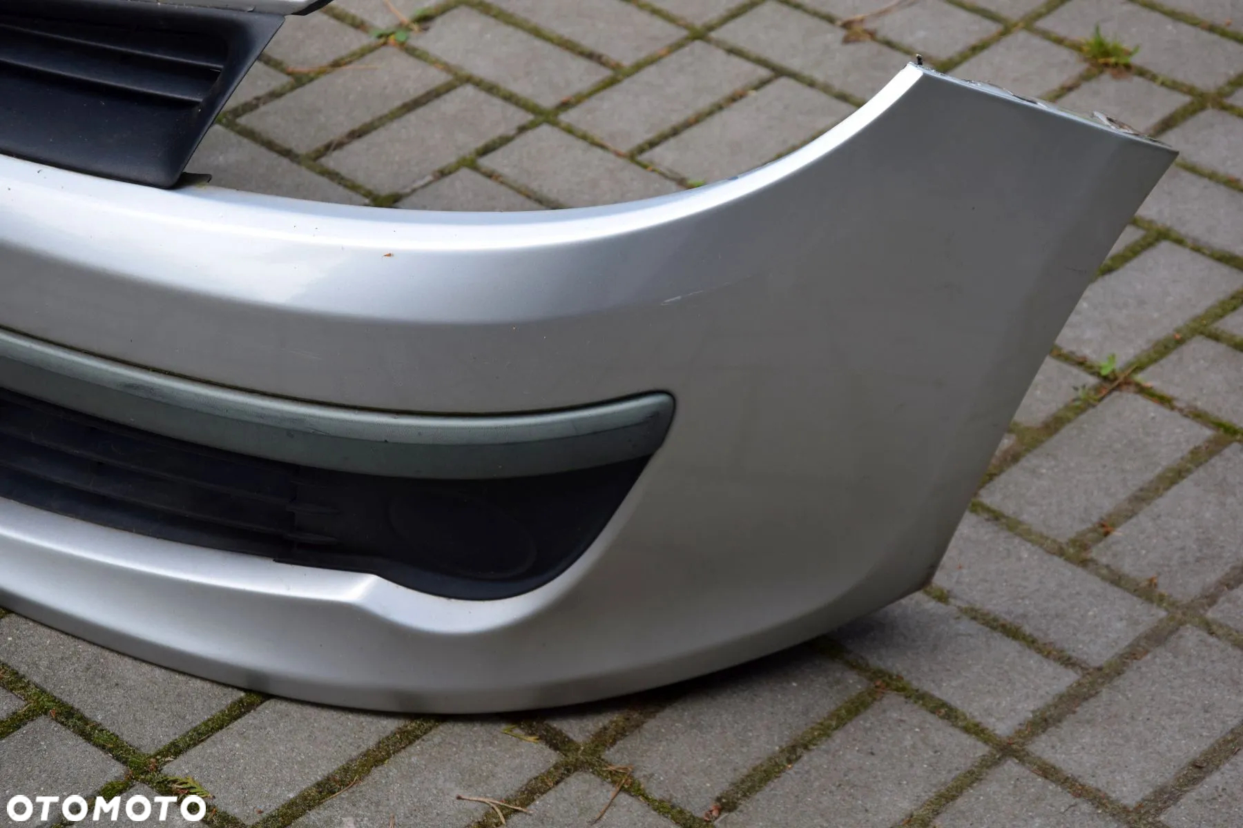 Renault Clio III 3 Zderzak przód przedni srebrny TED69 185 kompletny - 6