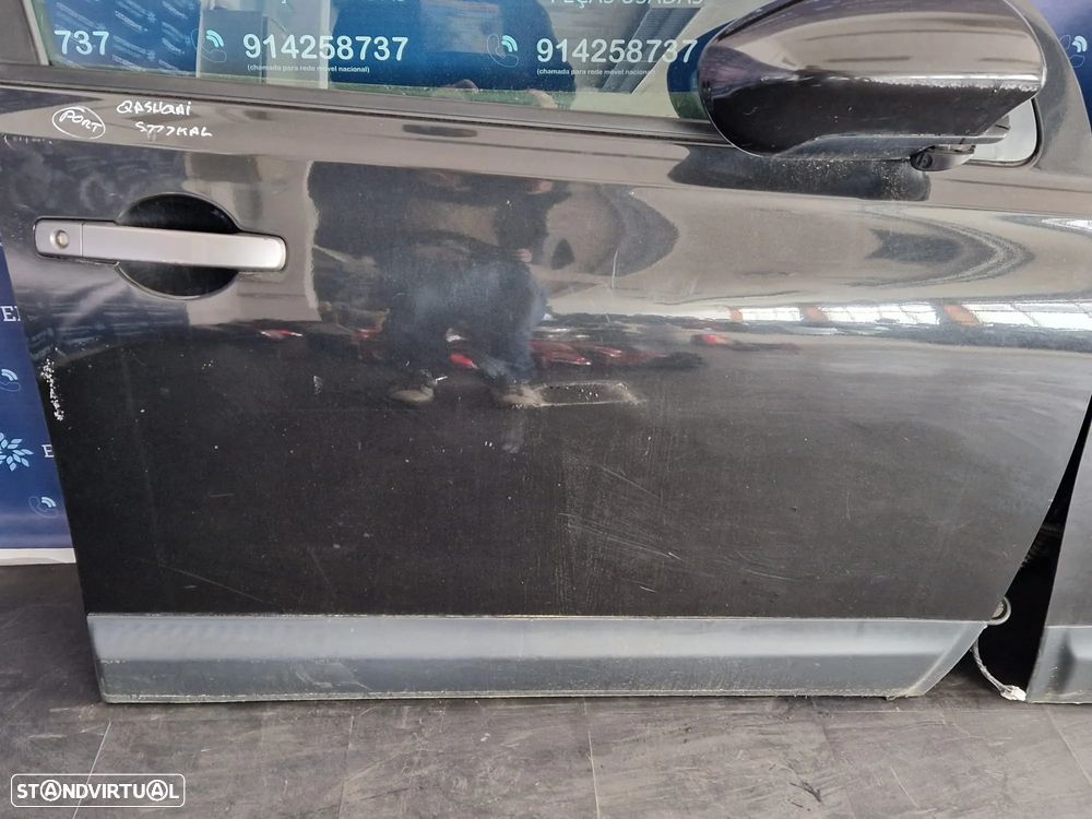 Porta usada NISSAN QASHQAI J10 frente traseira esquerda direita ENVIO GRATIS - 14