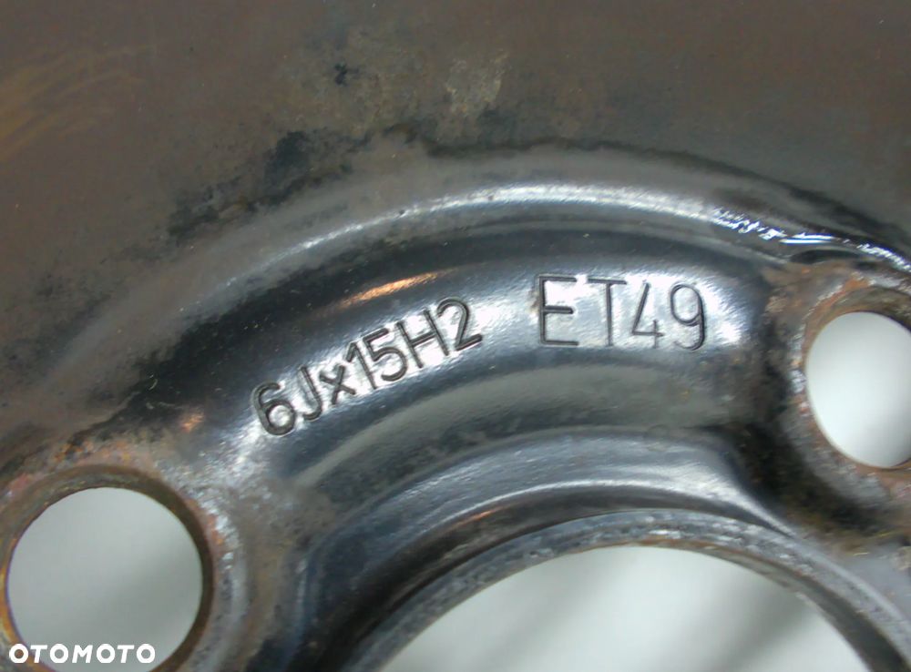 Opel Astra Felga felgi stalowe 4x100 ET 49 6Jx15" - 4
