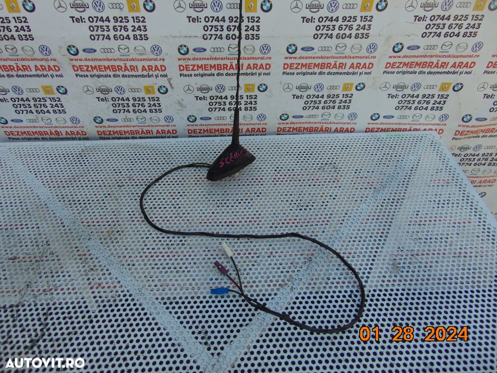 Antena renault scenic 3 2009-2016 grand scenic antena - 2