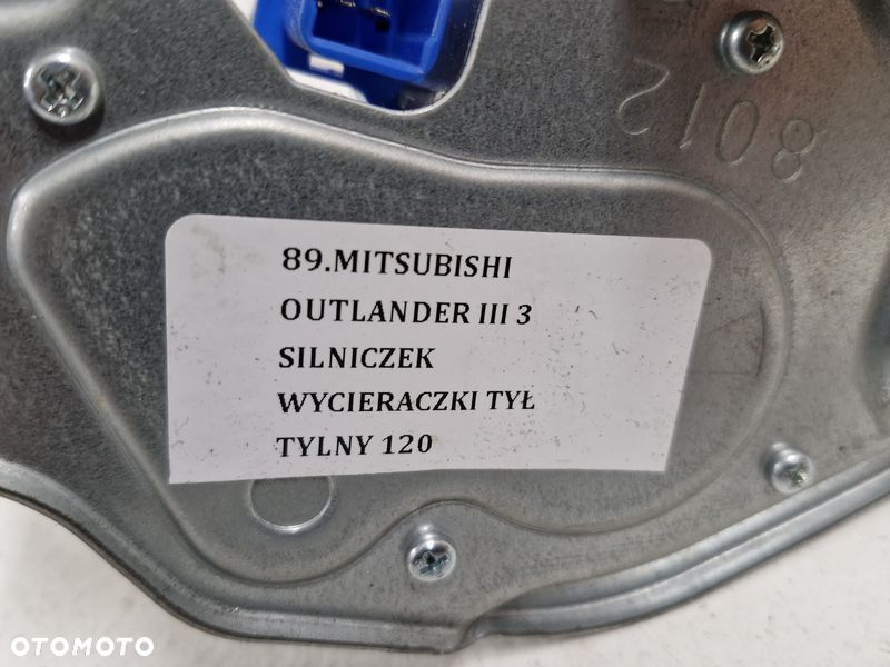 MITSUBISHI OUTLANDER III 3 SILNICZEK WYCIERACZKI TYŁ TYLNY - 6