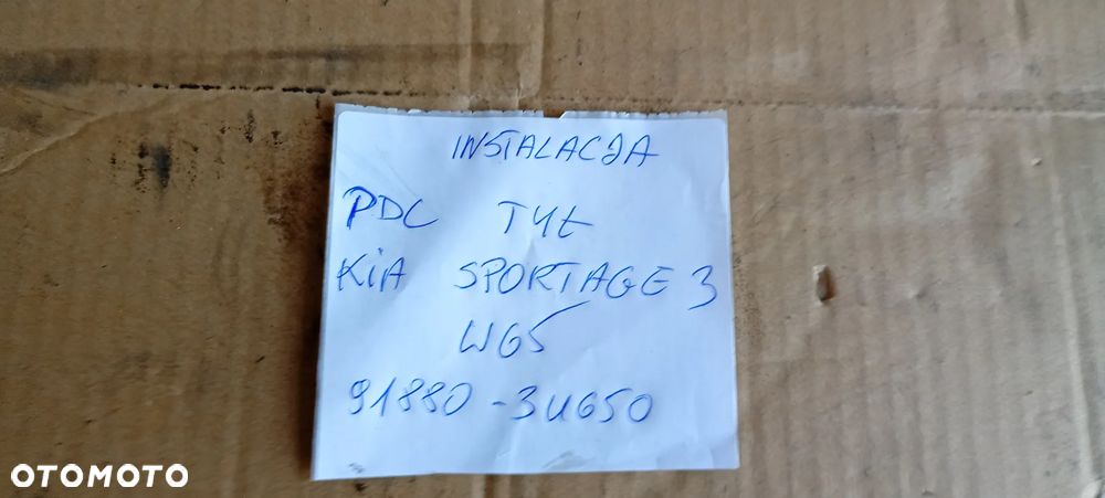 Wiązka instalacja czujników PDC zderzaka tył Kia Sportage III 91880-3U650 - 13