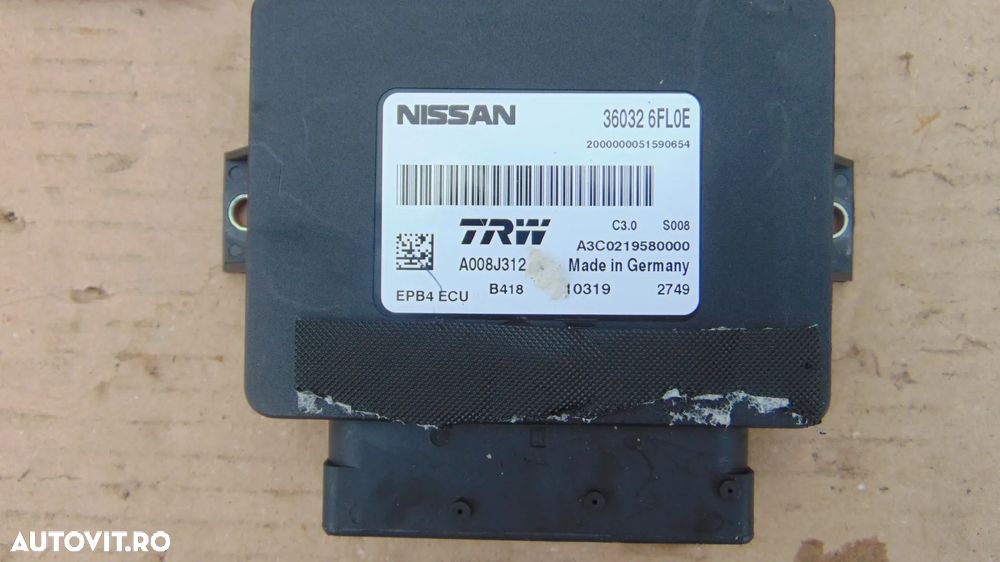 Modul frana mana Nissan qashqai 2013-2021 j11 modul parcare stationare - 1