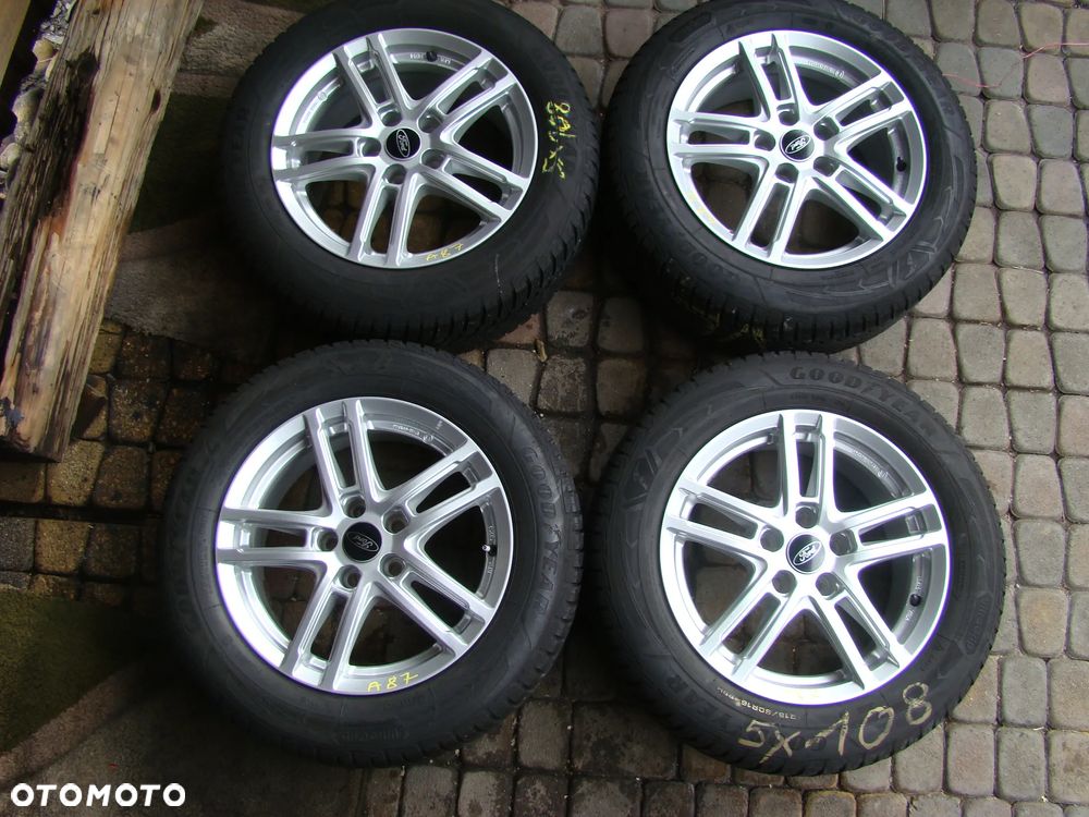 a87 5x108 Ford Mondeo S-Max Galaxy 7jx16 opony zima 215/60 R16 - 1
