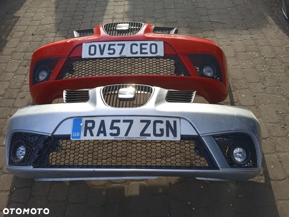 ZDERZAK PRZEDNI SEAT IBIZA 05-08 KODY KOLORÓW  LS3H i czarny - 1