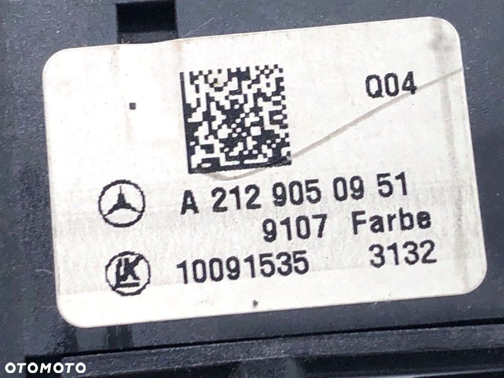 WŁĄCZNIK ŚWIATEŁ  MERCEDES-BENZ KLASA A (W176) 2012 - 2018 A 180 (176.042) 90 kW [122 KM] - 3