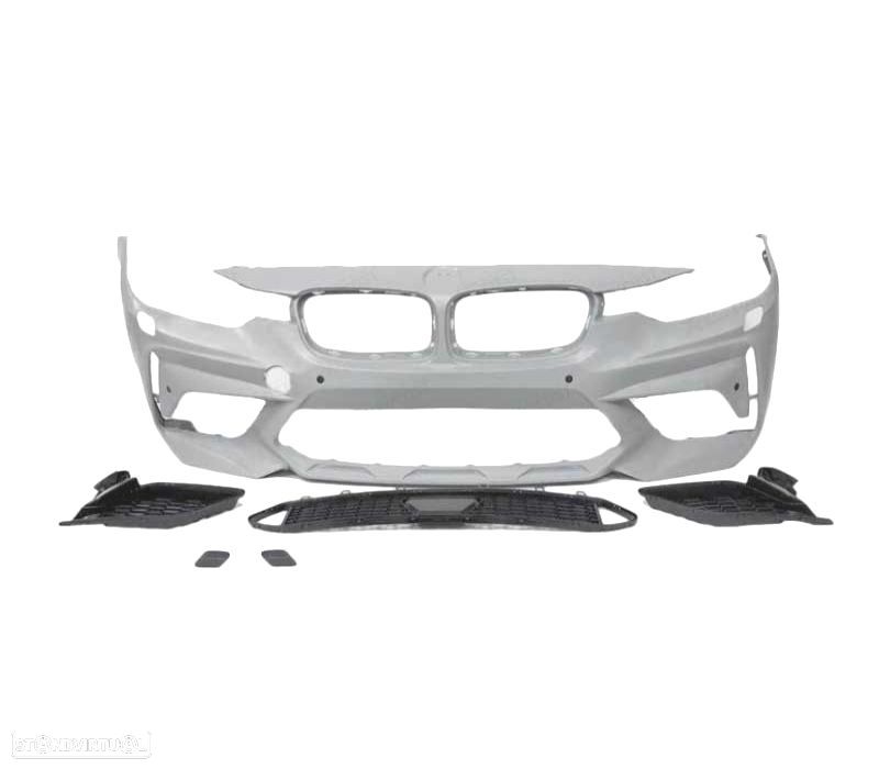 PARA-CHOQUES FRONTAL BMW F30 F31 LOOK M2C COMPETITION ABS - 2