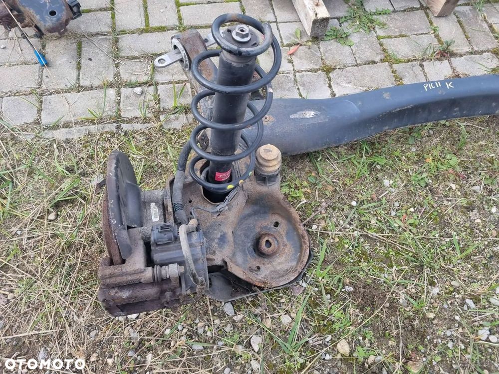 citroen c4 picasso ii (krótki) belka oś tylna zawieszenia mała tarcza - 4