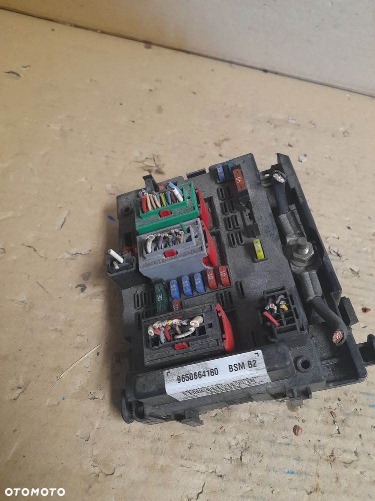 MODUŁ BSM PEUGEOT 307 2.0HDI SW 9650664180 - 4