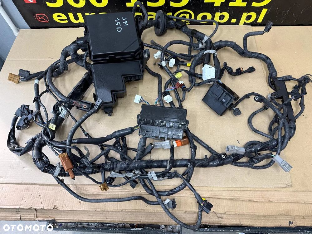 Nissan Qashqai II J11 1.5 DCI INSTALACJA KOMORY SILNIKA LAMP 240124ED3B - 4