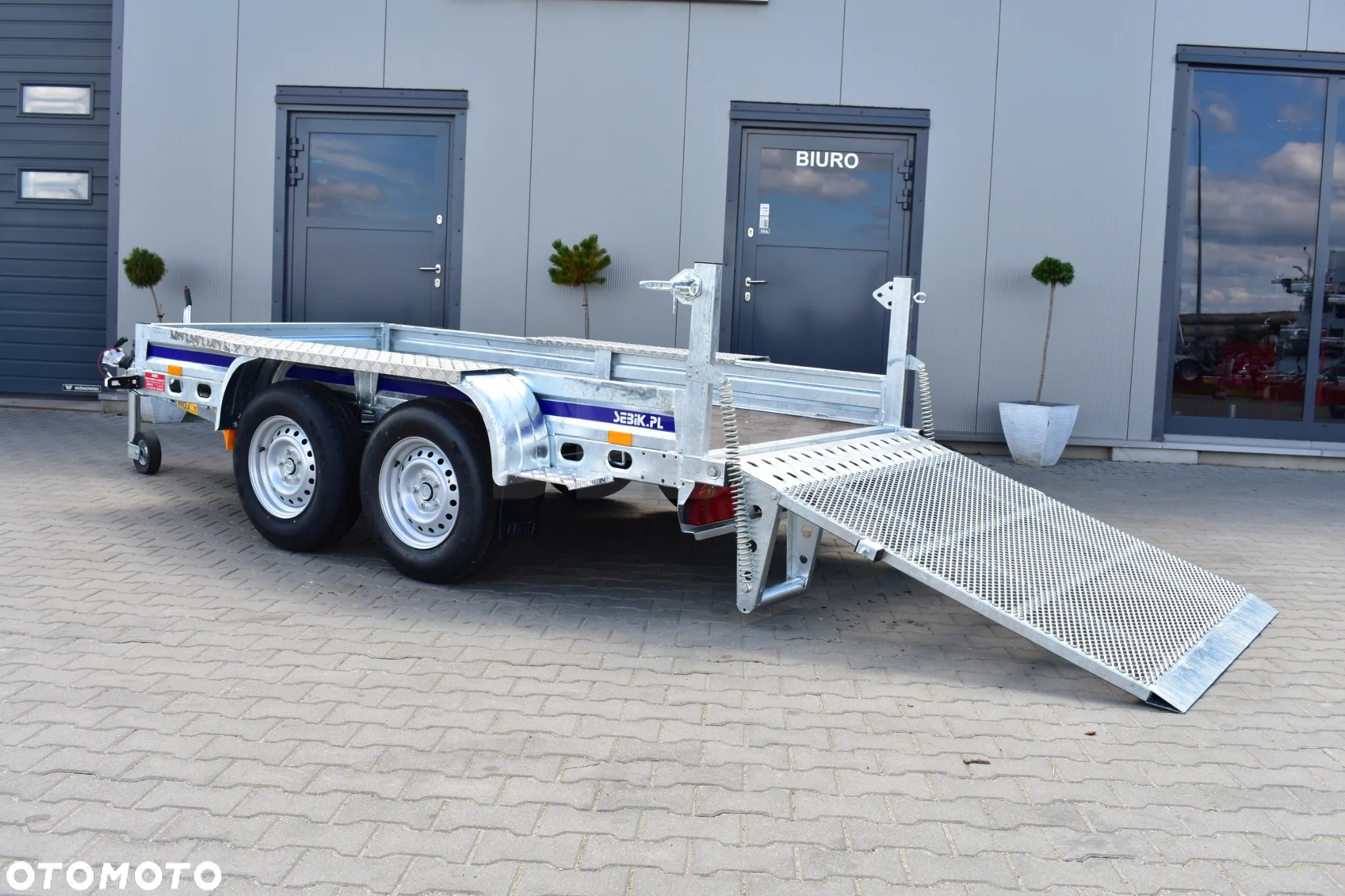 Inny WIOLA B2730 Trap lub najazdy. Transport minikoparki. - 12