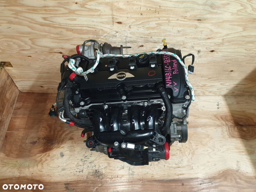 silnik mini s 1.6 jcw n14b16c john cooper works kompletny r56 r58 r59 - 2