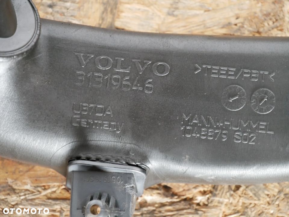 RURA PRZEWÓD POWIETRZA VOLVO S40 2.0 TD 11' D5204T5 31319646 - 4