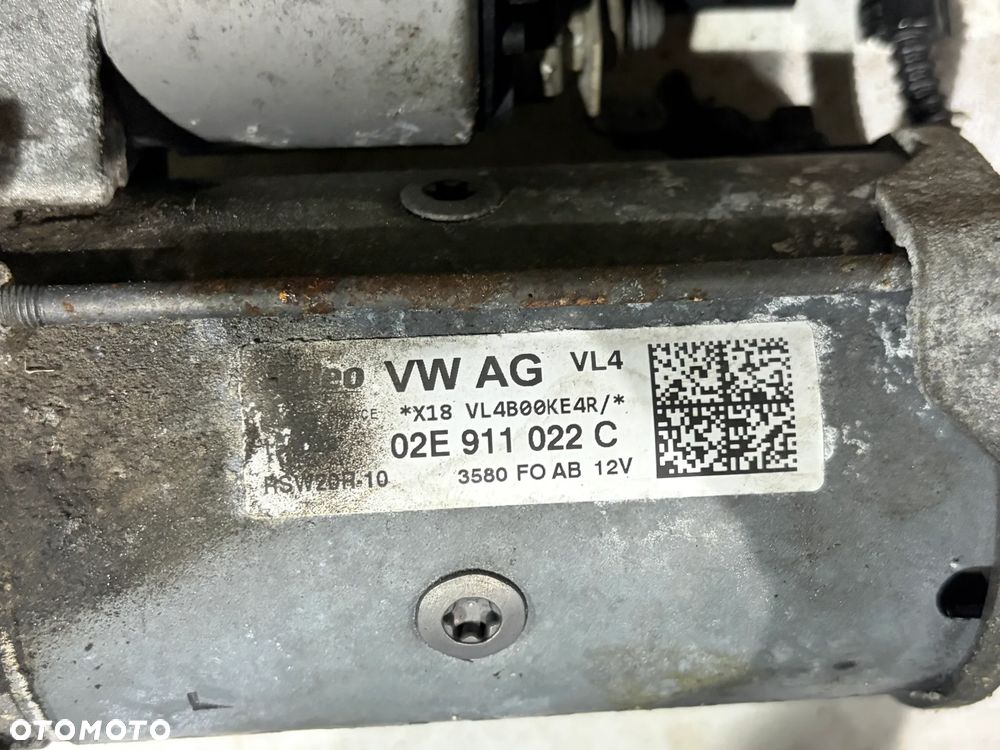 Rozrusznik VW Audi Seat Skoda Octavia III 2.0TDI 150 DSG 02E911022C - 7