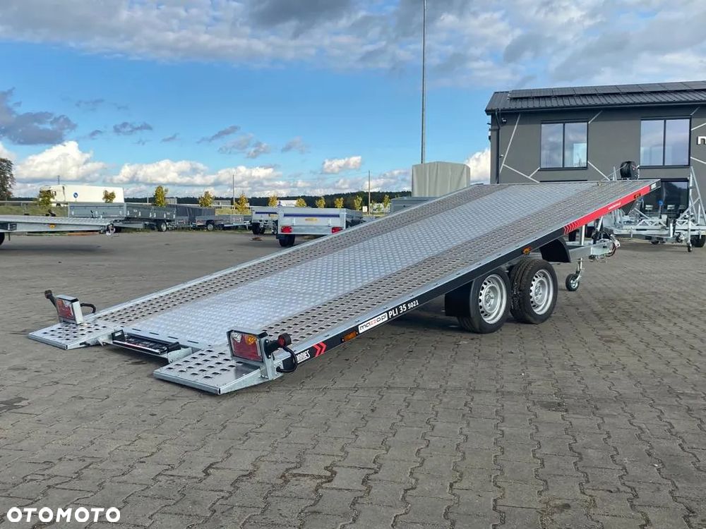 Lorries Dostawa laweta uchylna grawitacyjnie 500x201cm DMC3500kg LAMPY LED, platforma, wypełnienie z blachy alu - 5