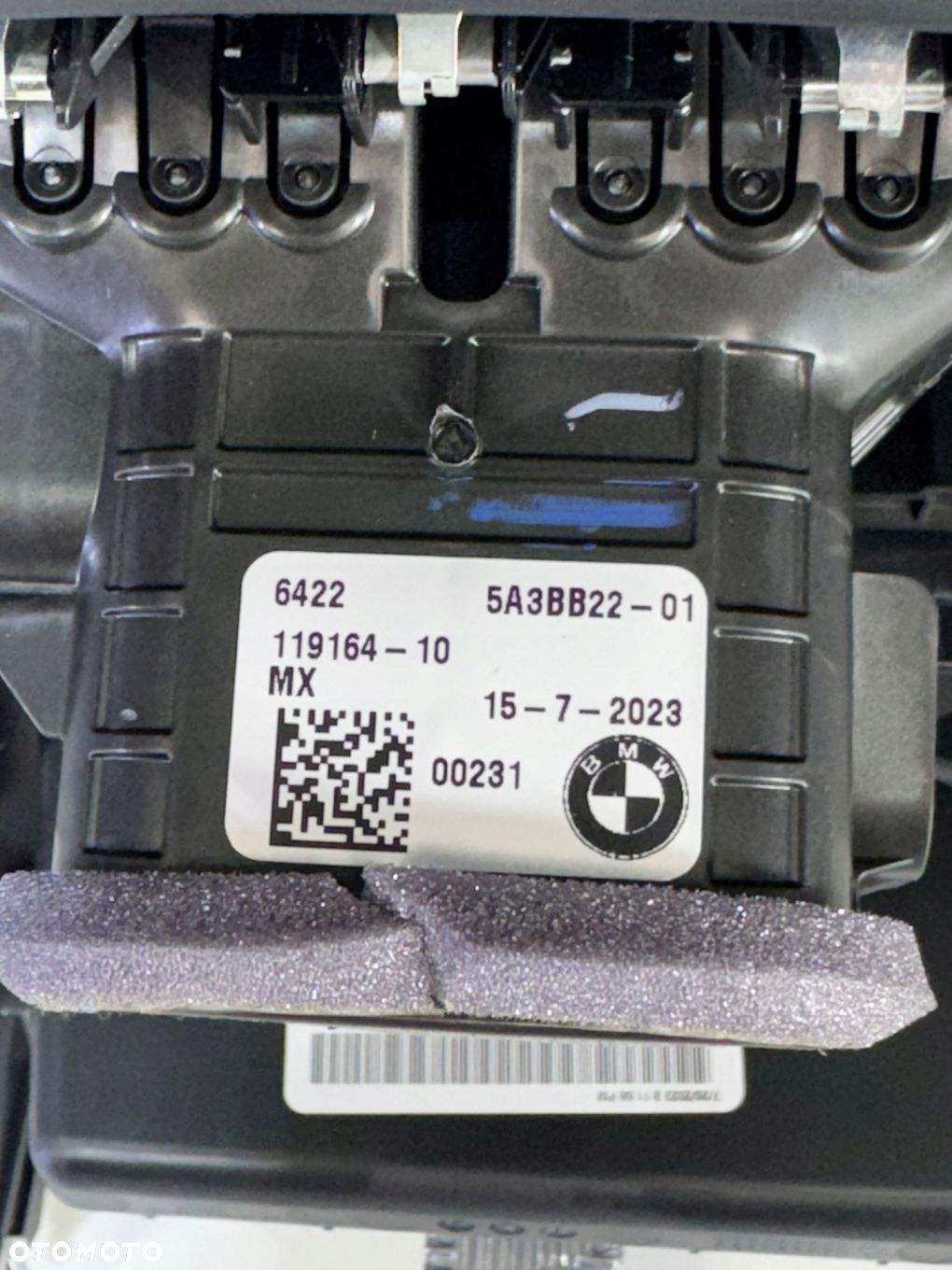 BMW X3 G01 X4 G02 PANEL KLIMATYZACJI KRATKI NAWIEWU TYŁ GRZANE FOTELE NOWY - 4