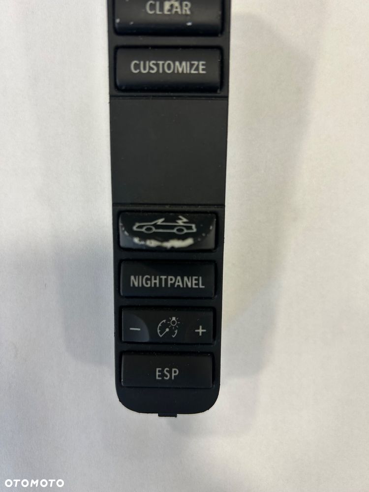 Saab 93 night panel cabrio esp panel sterowania 2003-2006 12795206 - 2