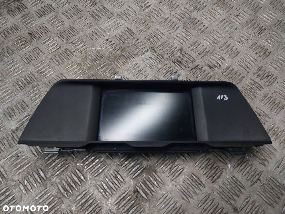 PANEL + WYŚWIETLACZ + CZYTNIK IDRIVE BMW F10 520d 9206444 9233010 - 9