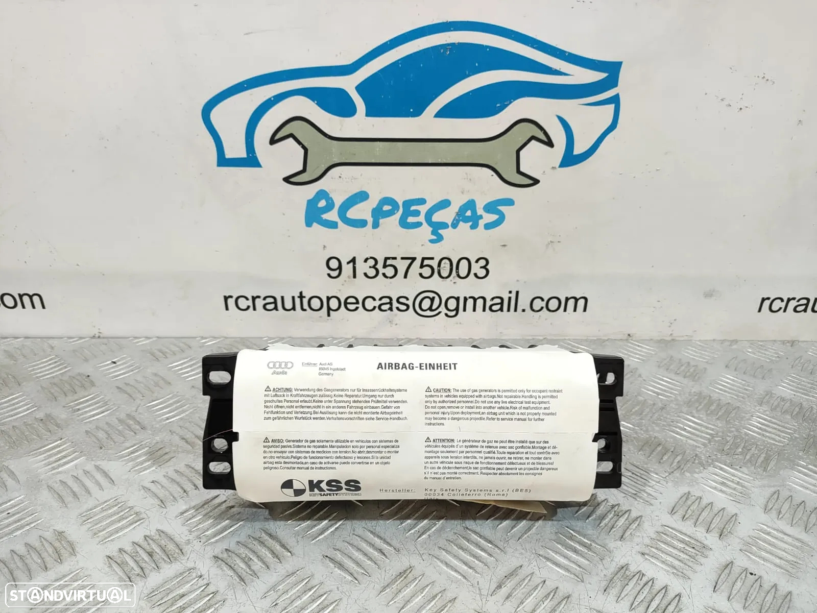AIRBAG PASSAGEIRO ORIGINAL AUDI A3 (8P) - 4