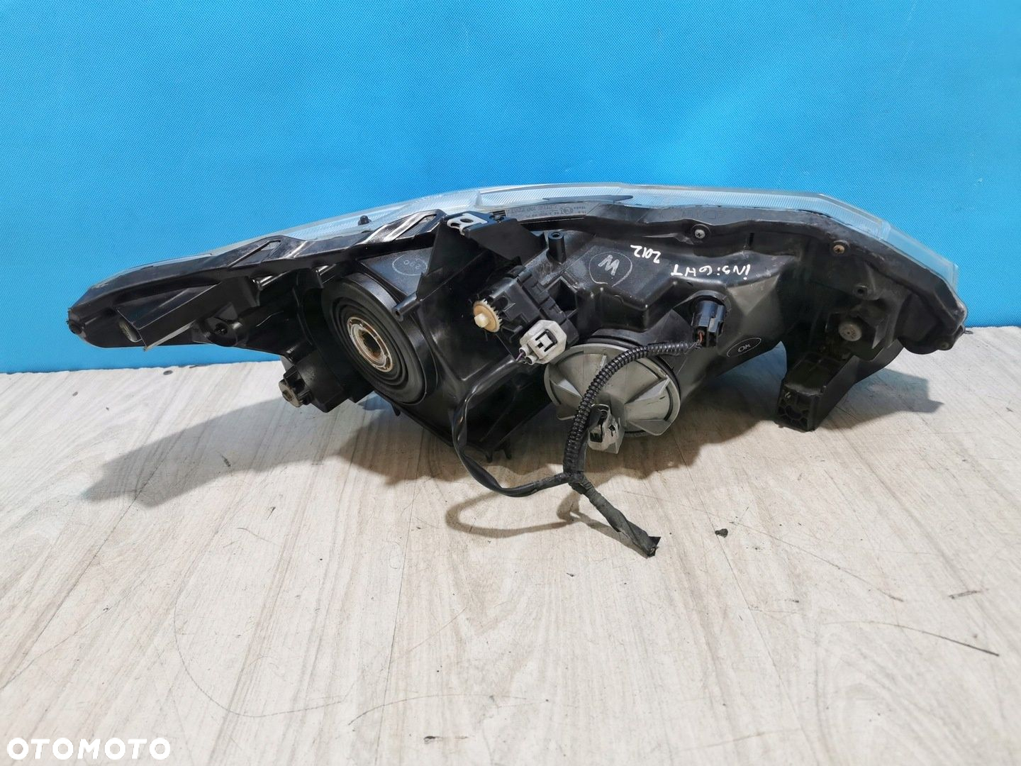 Honda Insight II Lift 2010/2014 lampa reflektor przód lewa ślizg Anglik - 2
