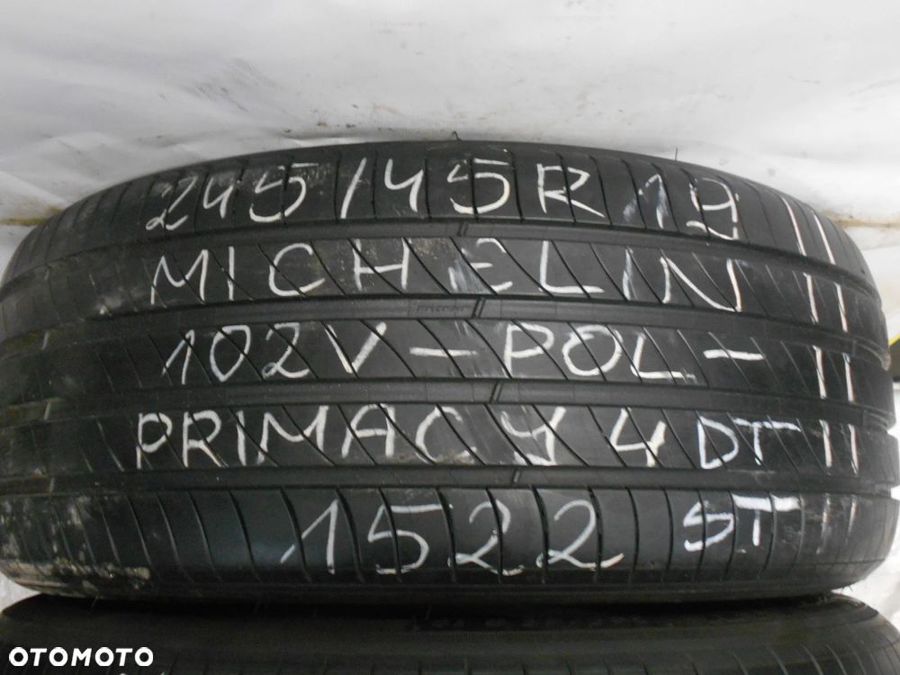 OPONY 245/45R19 MICHELIN PRIMACY 4 POL DOT 1522 / 3621  7.1MM - 2