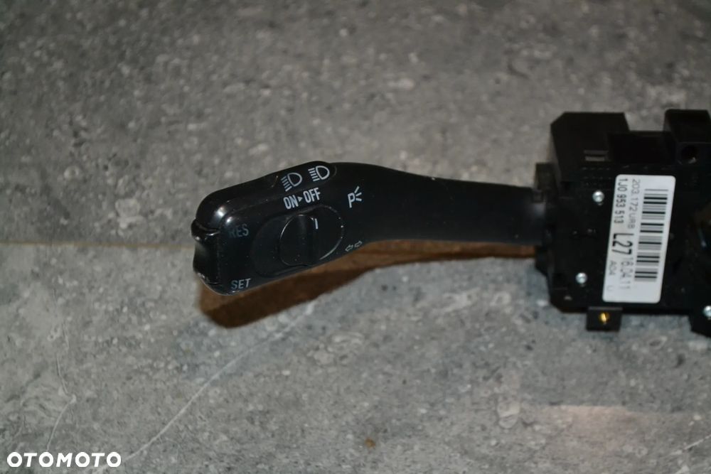 VW PASSAT B5 AUDI A6 C5 GOLF IV BORA SEAT LEON I TOLEDO II PRZEŁĄCZNIK ZESPOLONY POD KIEROWNICĘ TEMPOMAT 1J0953513 4B0953503H - 2