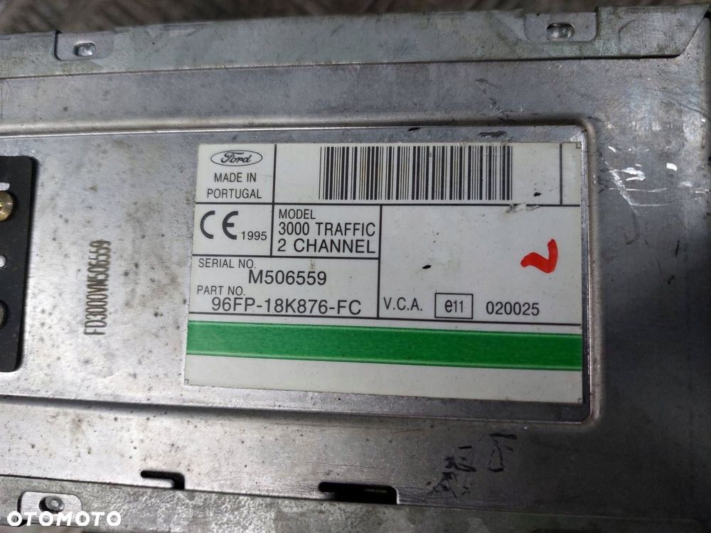 RADIO ODTWARZACZ  FORD GALAXY MK1 96FP-18K876-FC - 2
