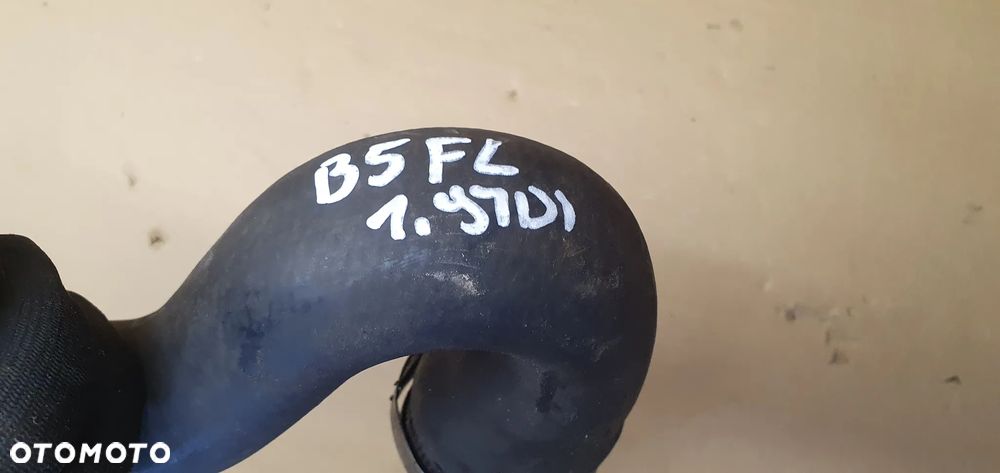 Przewód wąż rura intercoolera VW Passat B5 FL 1.9 TDI 8D0145828L - 8