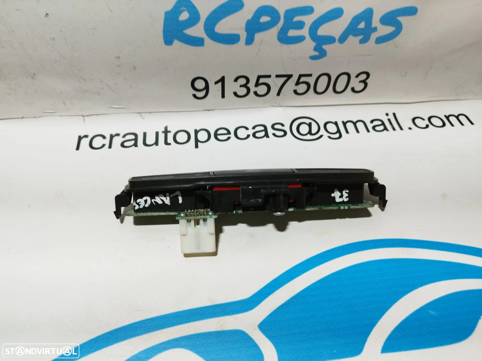 BOTÃO 4 PISCAS AIRBAG PASSAGEIRO ON/OFF COMUTADOR SWITCH - 2