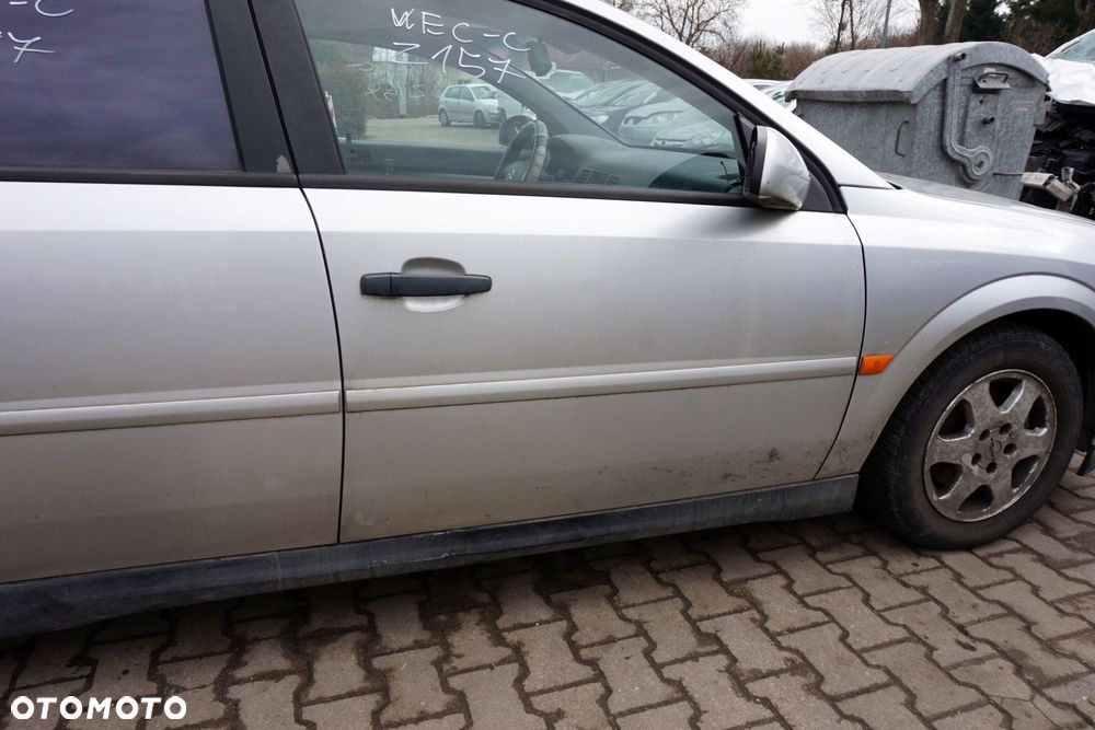 DRZWI PRZEDNIE PRAWE VECTRA C SEDAN Z157  SREBRNY OPEL 2002-2005 - 4