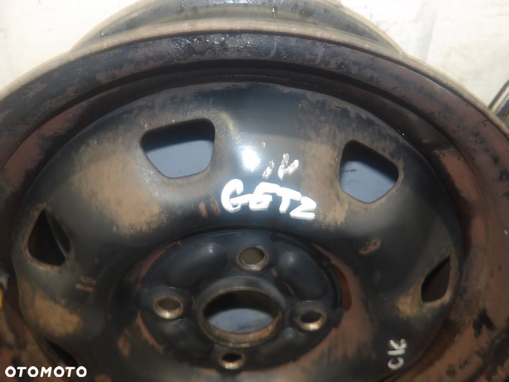 HYUNDAI GETZ 1.1B FELGI STALOWE STALÓWKI 4X100 R14 5J ET46 5291025600 - 2