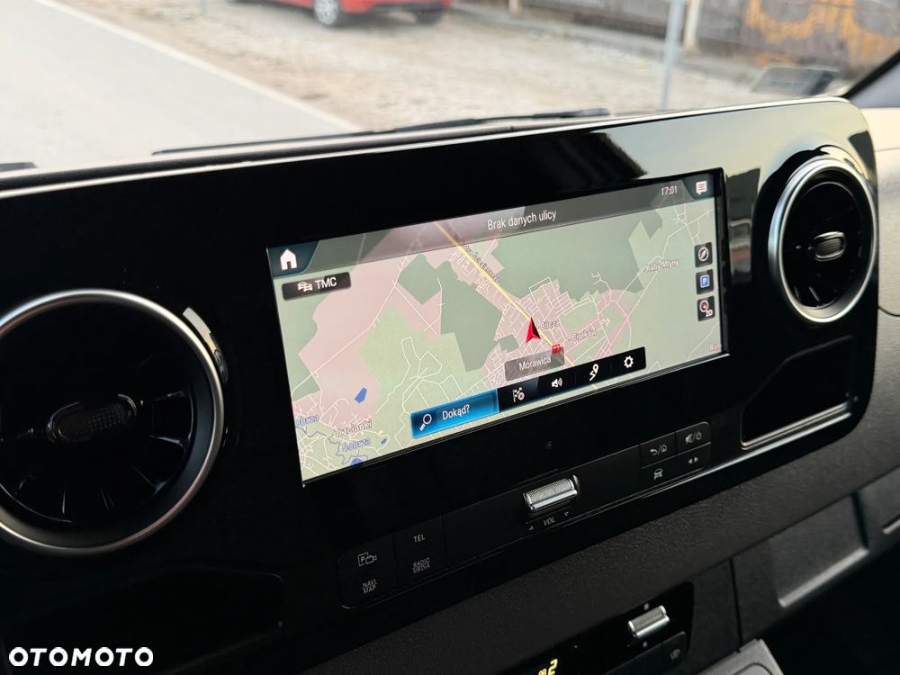 Mercedes-Benz SPRINTER // 319 CDI // 3.0 V6 190 KM // AUTOMAT // MAŁY PRZEBIEG //  BEZWYPADKOWY // L2H1 // FULL LED // SALON PL // 1 WŁ // - 9