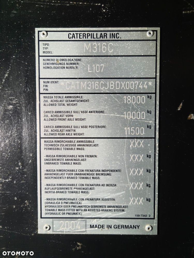 Caterpillar M316C - 10
