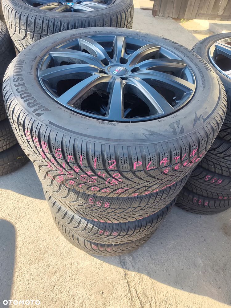 5x112 Felgi Aluminiowe Alufelgi Czarne 18 Koła Zimowe zima SEAT TERRACO SKODA Kodiaq AUDI A8 D3 D4 D5 Q3 A6 Allroad C7 C8 VW Tiguan Phaeton Tayron Mercedes EQA EQB GLK GLB S Klasa W222 W221 6mm 21r. Legnica ALU-RAD 235/55 - 3