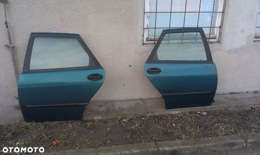 SAAB 9-3 , 900 NG - Blacharskie CZĘŚCI NADWOZIA kolor:  235  - Zielony Metalik - DRZWI Przód Tył - Maska Silnika - Klapa Tył Bagażnika - Blotniki - SZYBY - Lampy - Elementy blacharskie BEZWYPADKOWE - 12