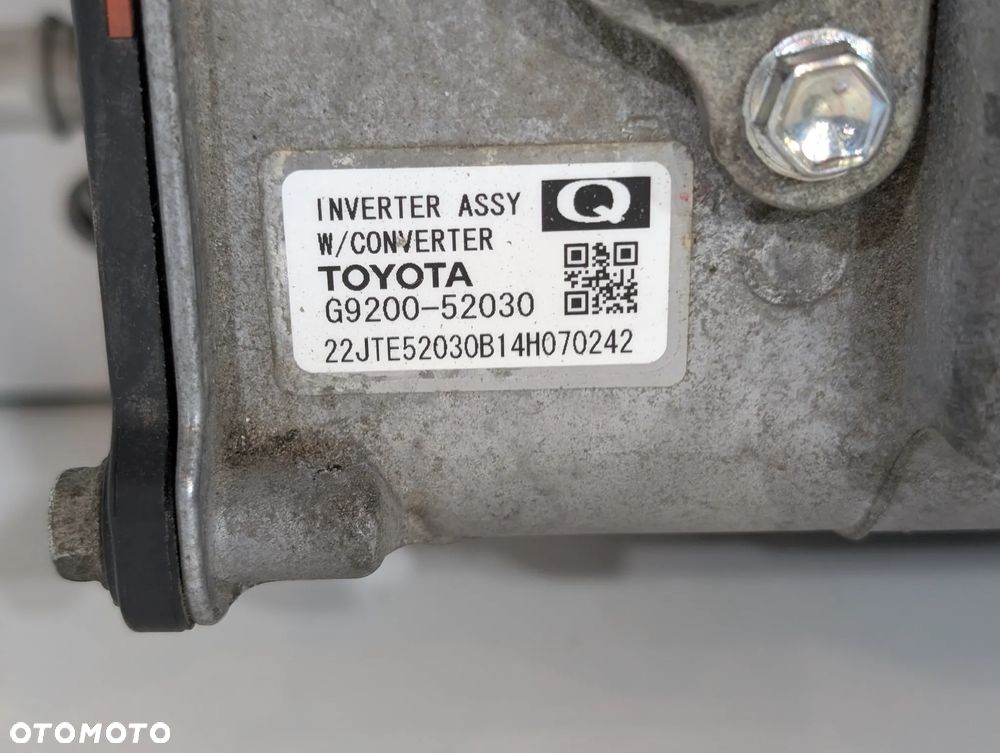 TOYOTA YARIS III 1.5 HYBRID INWERTER FALOWNIK KONWERTER G9200-52030 - 5
