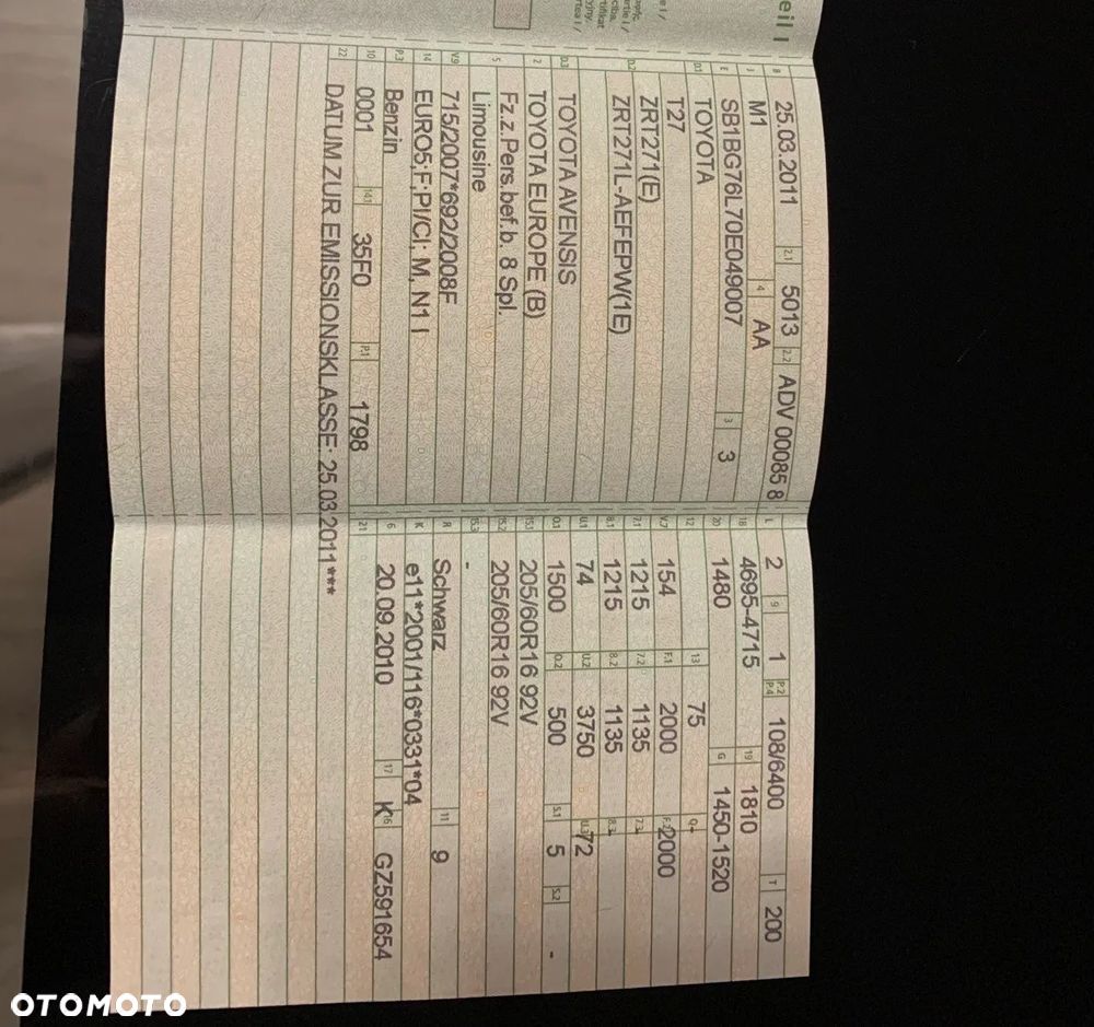 Toyota Avensis 1.8 Active - 32