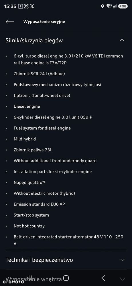 Audi A6 Limousine 50 TDI quattro tiptronic sport - 12