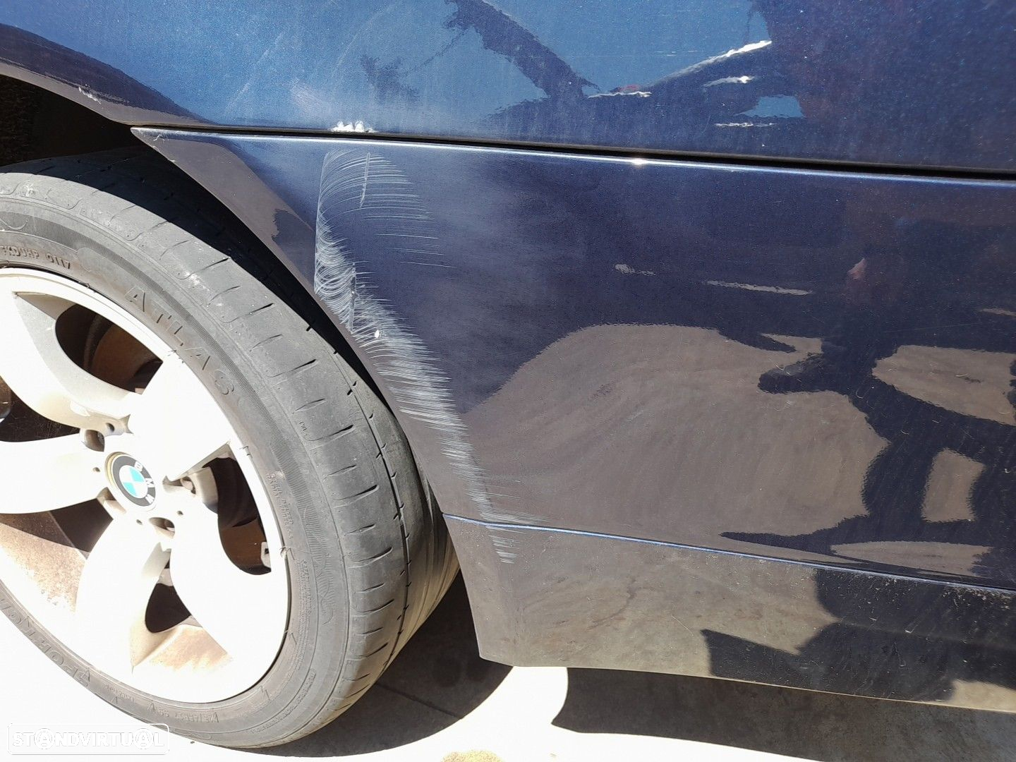 Pára-choques trás BMW 5 (E60) - 3