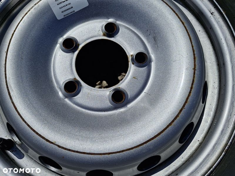 RENAULT MASTER III FELGA STALOWA  KOŁO 6.5 16 CALI ET66 5X130 MOVANO NV400 403008904R - 5