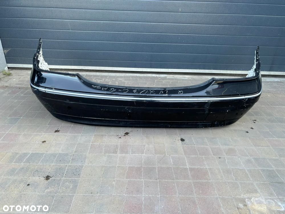 MERCEDES W203 ZDERZAK TYL TYLNY - 1