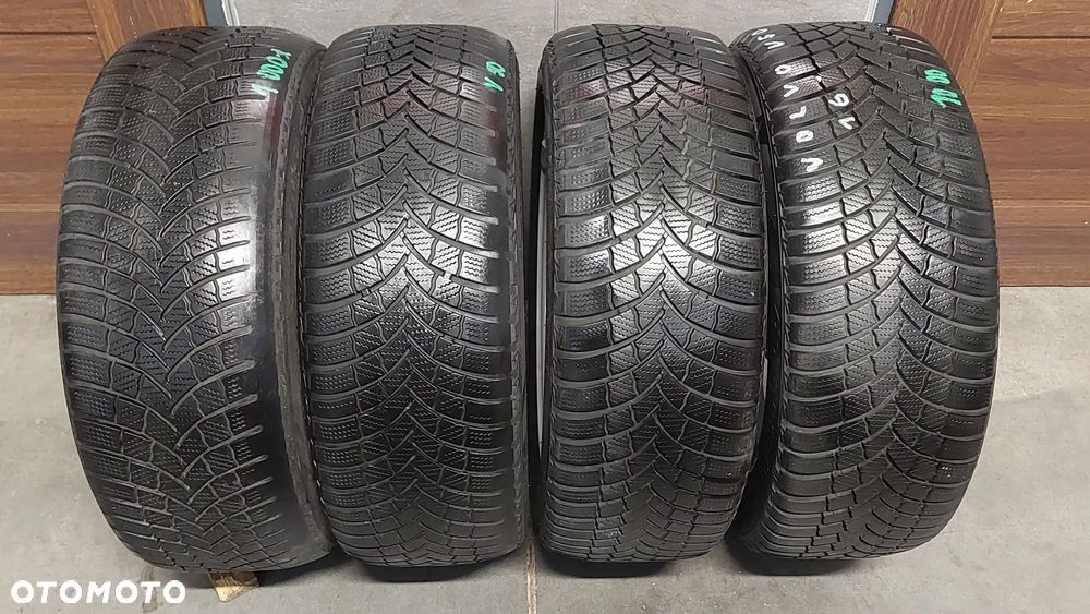 4 X ALUFELGI ALUMINIOWE Z OPONAMI ZIMOWYMI VOLVO V50 6,5J X 16 X 52,5  NR 8665466 OPONY 205/55 R16 - 11