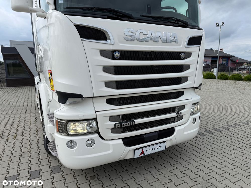 Scania R580 / V8 / PRZÓD TYL PODUSZKA / HYDRAULIKA / Z FRANCJI / STAN BDB / / / - 25