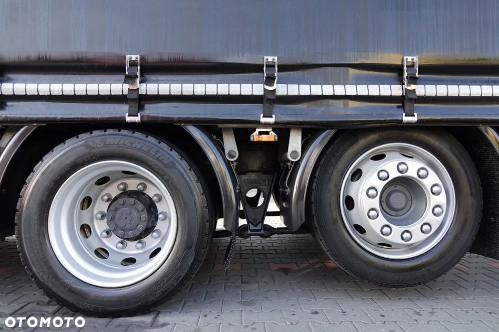 DAF XF 480 / ZESTAW TANDEM 120 M3 / PRZEJAZDOWY / KLIMA POSTOJOWA / 7,7 M + 7,7 M / 2022 ROK / - 29