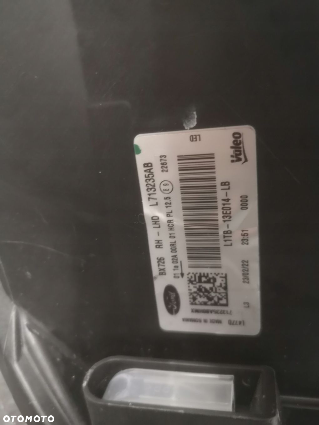 Ford Puma lampa przod prawa full led czarna - 6