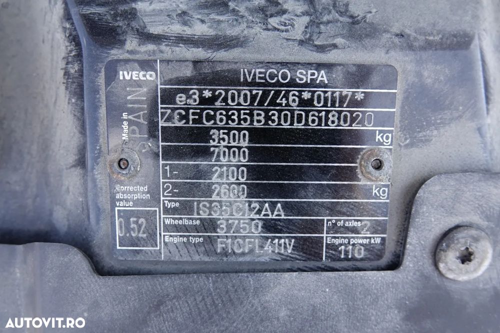 Iveco DAILY 35-150 / BASCULATOR SPATE / DUBLU / IMPORTAT - 39