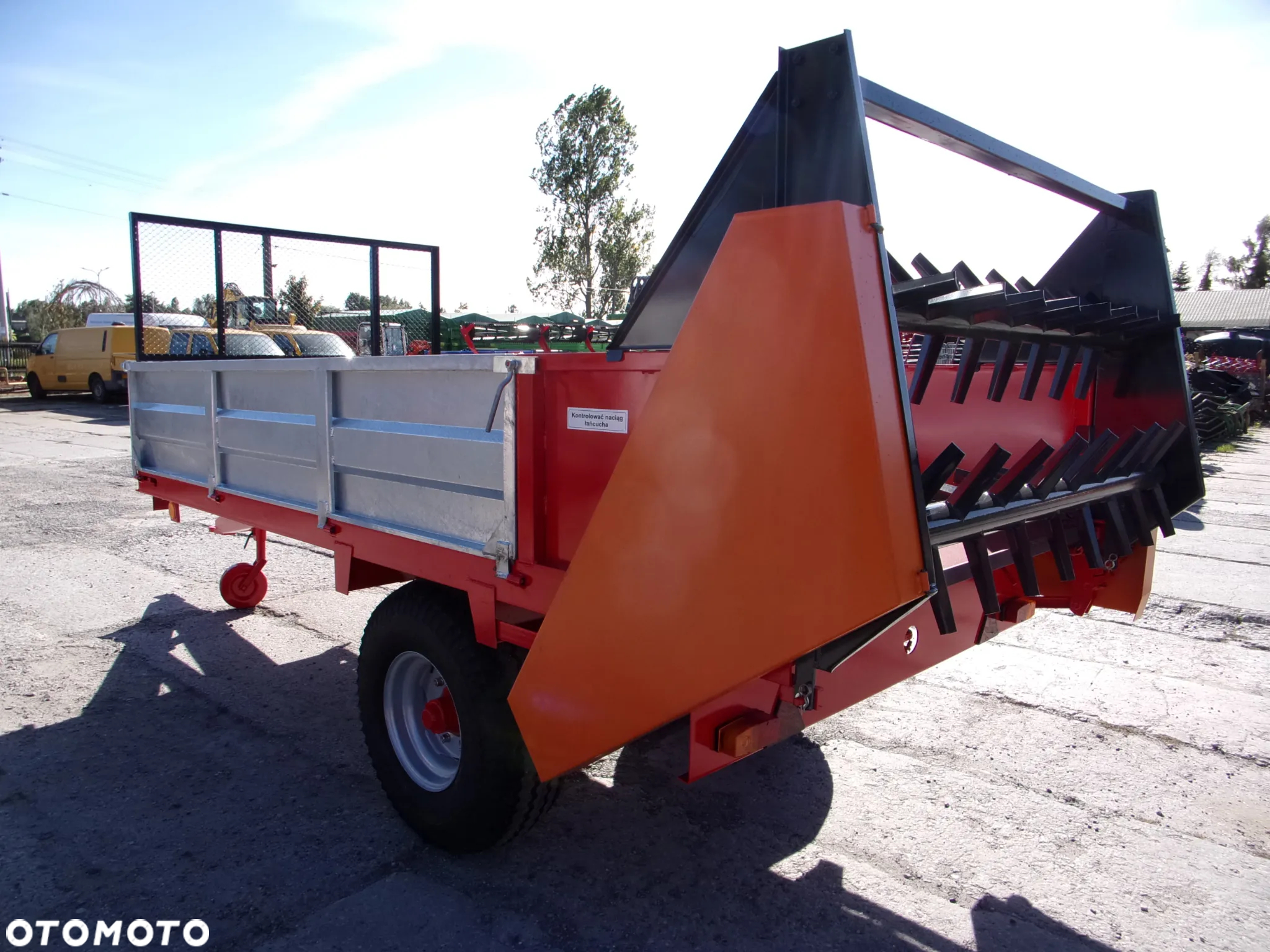 Inny Rozrzutnik obornika IGAMET N255 3,5 tony, Rostalski 4,0 tony, Jol-Met 4,5 tony, Metal-Fach 6 Ton, Carna Białostocka, Pronar, Roltrans - 6