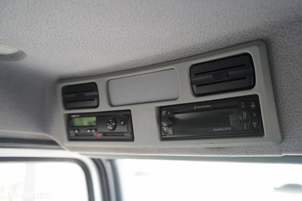 Mercedes-Benz AXOR 1833 / 4x2 / BASCULATOR 3 LATE + HDS HIAB 122 / HYDROBRA / MANUAL / - 35