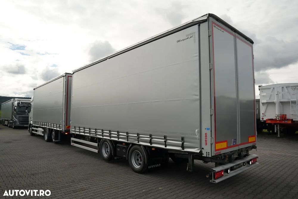 DAF XF 480 / COMBINAȚIE TANDEM / 120 M3 / PUNTE RELAXABILĂ / I-PARK COOL / WECON / SAF / ȘINE BOGIE / CONTRACT POST-SERVICE - 5